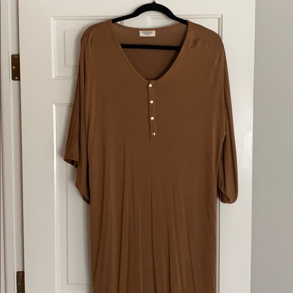 Maternity nursing caftan dress - Dwell + Slumber